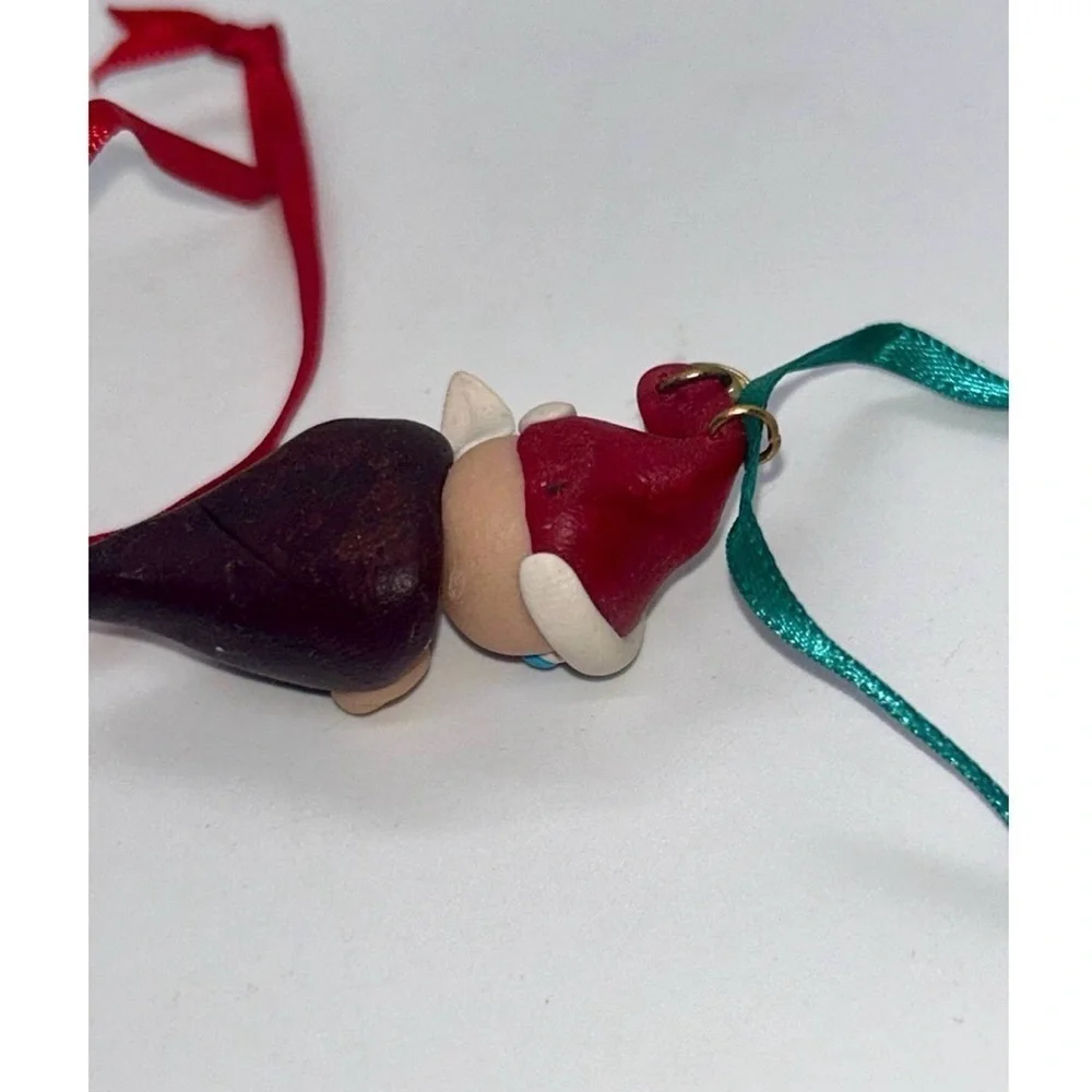 Handmade Vintage Christmas Ornaments Folk Art Holiday Decor